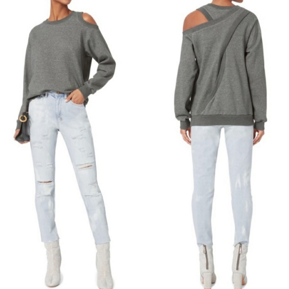 A.LC. Covell Cold Shoulder Sweatshirt